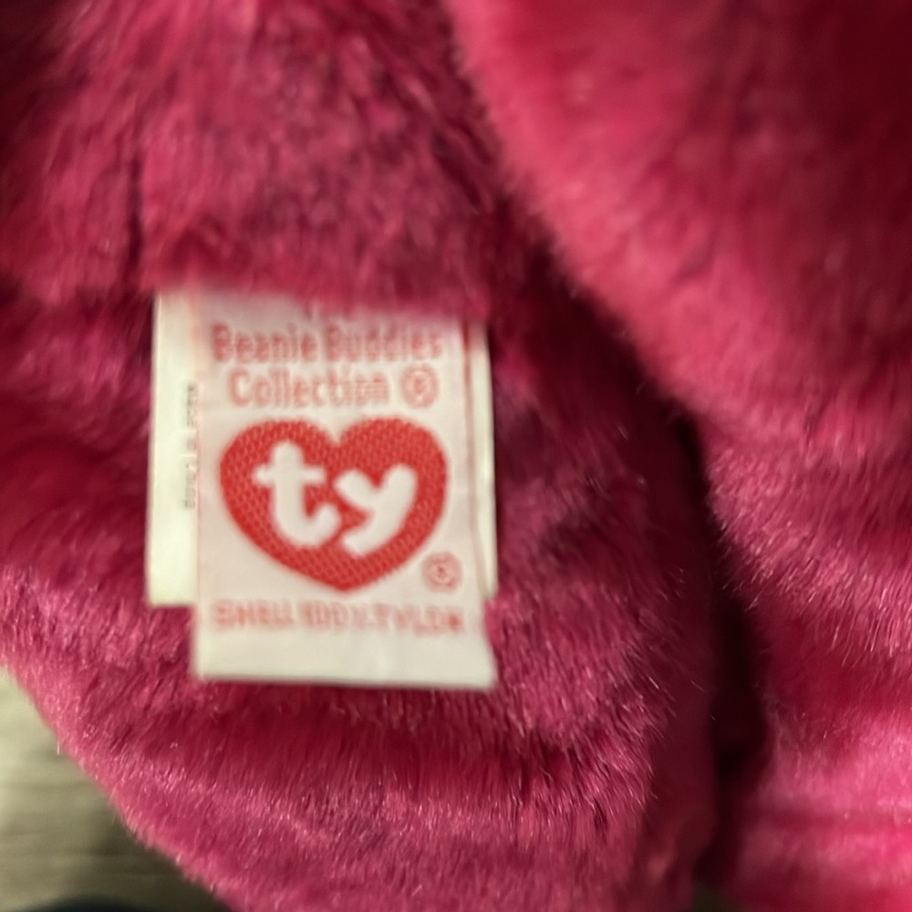 The Beanie Buddies Collection Valentina Bear 14 inches - Picture 7 of 8